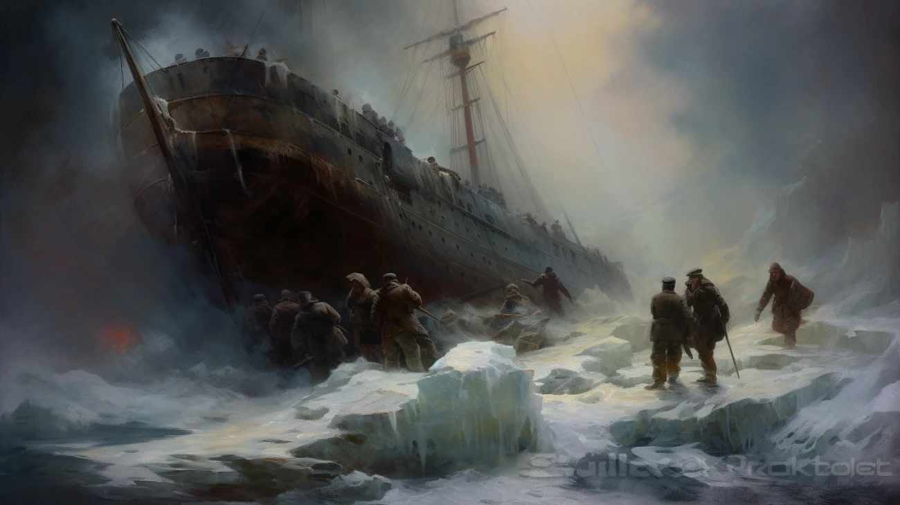 Ekspert ostrzega: Titanic uderzył w górę lodową i zatonie – największy krach od 1929 roku