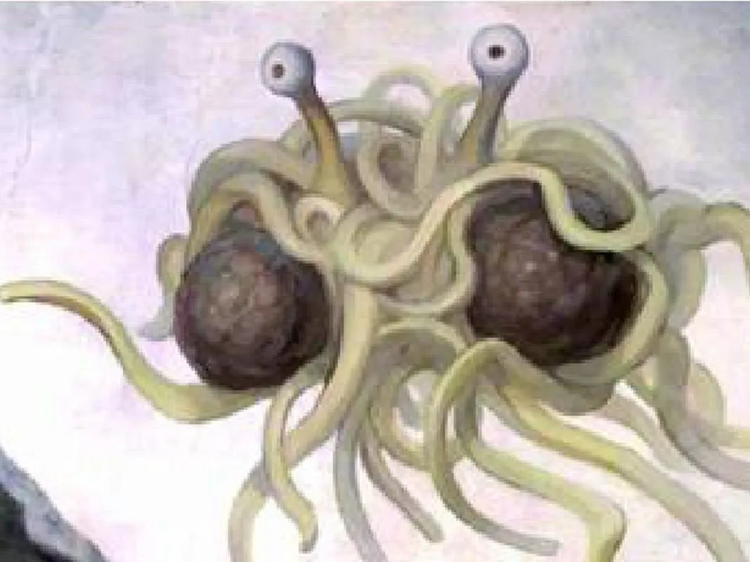 Zdjęcie Bóg spaghetti: Dlaczego Latający Potwór Spaghetti wzbudza kontrowersje