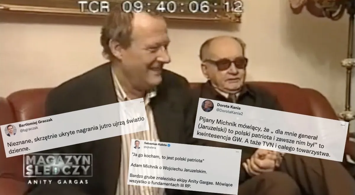 Zdjęcie Noc z generałem Michnik: tajemnice spotkania Jaruzelskiego i Michnika