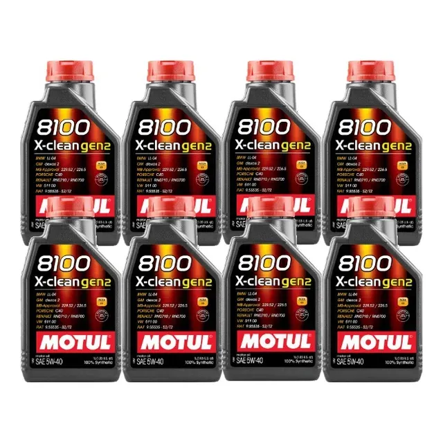 Zdjęcie Motul 8100 X-Clean 5W-40 - idealny olej do silników z DPF i TWC