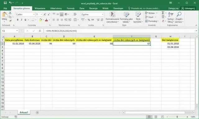 Zdjęcie Jak obliczyć, ile dni minęło od daty do daty w Excelu i zaskocz znajomych