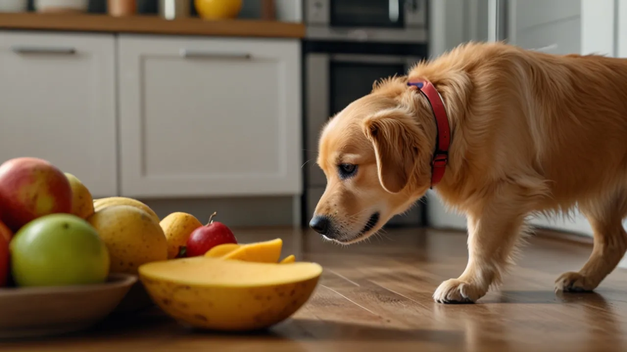 Zdjęcie Czy mango jest bezpieczne dla psa? Zalety i zagrożenia owocu