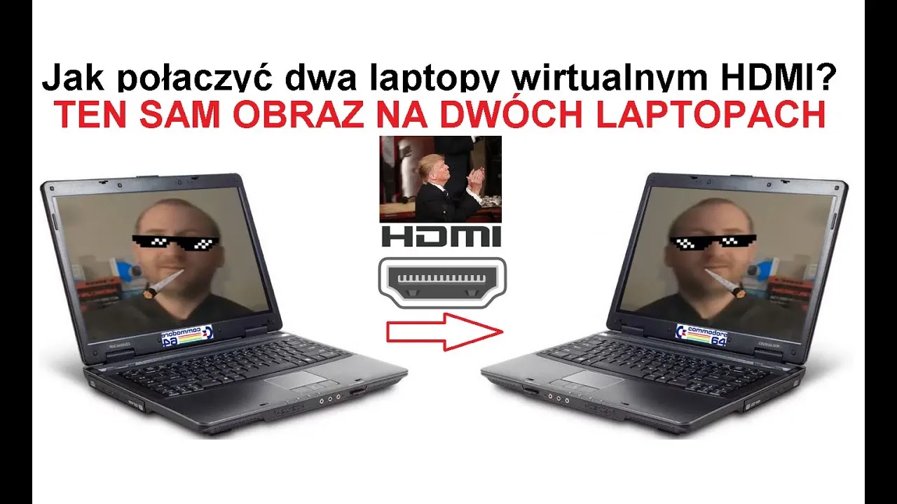 Zdjęcie Jak połączyć dwa laptopy kablem HDMI - uniknij problemów z połączeniem
