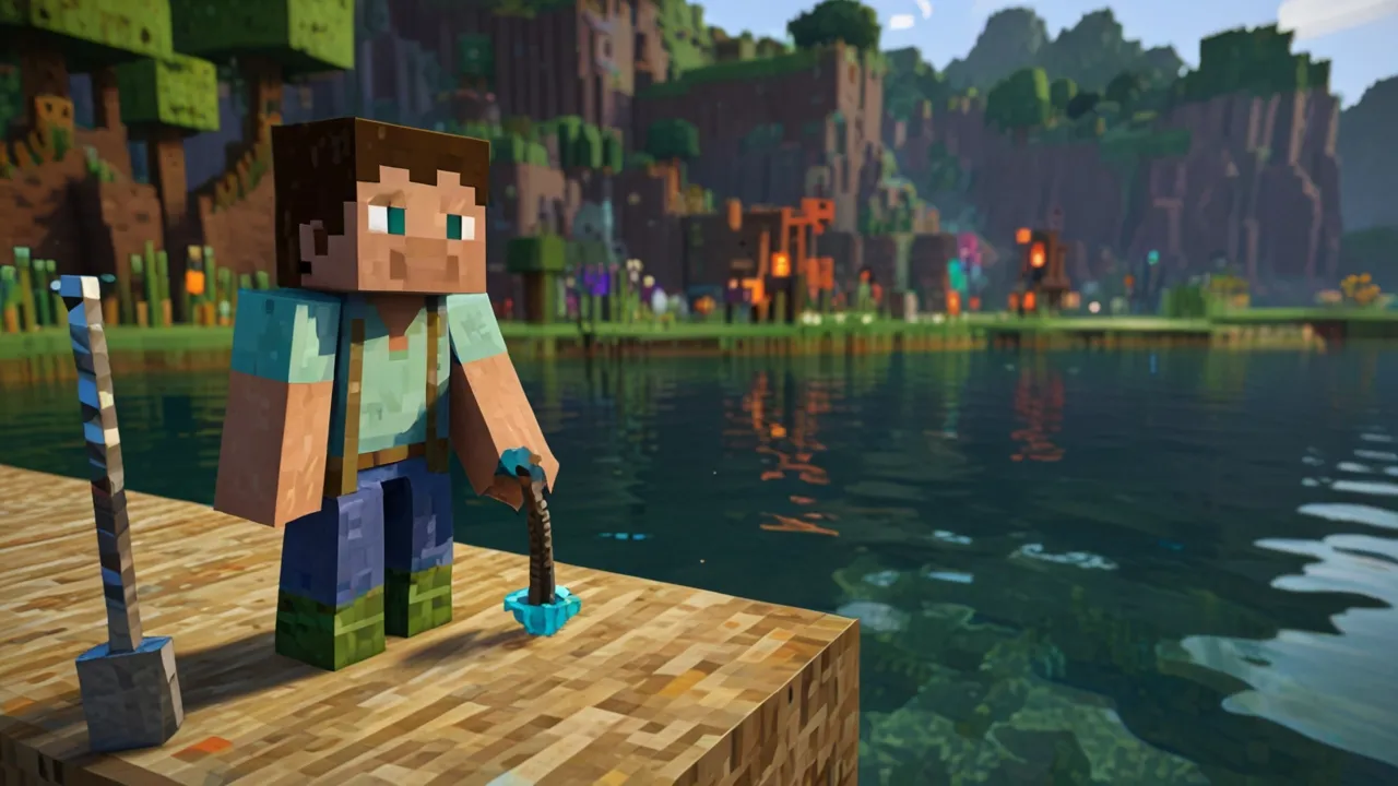 Zdjęcie Jak zrobić wędkę w Minecraft? To 5 prostych kroków do sukcesu!