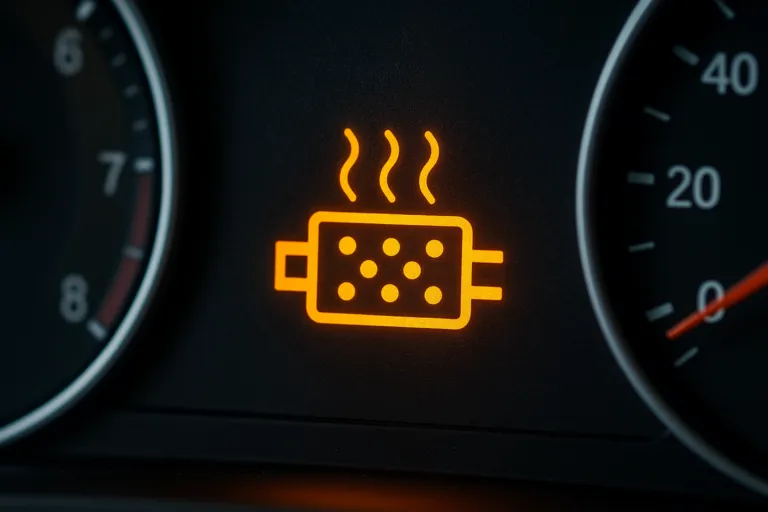 Zdjęcie Jak wygląda kontrolka wypalania DPF i co oznacza dla Twojego auta?