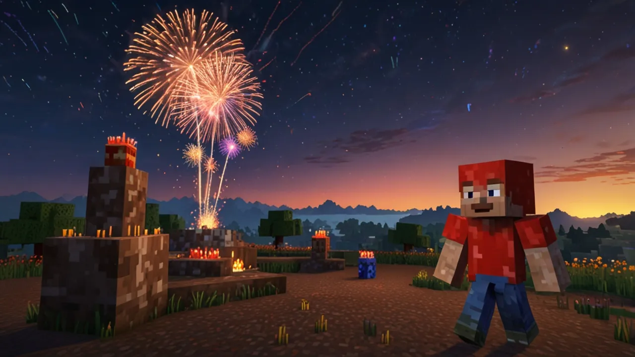 Zdjęcie Jak zrobić wyrzutnię rakiet w Minecraft: szybki poradnik krok po kroku