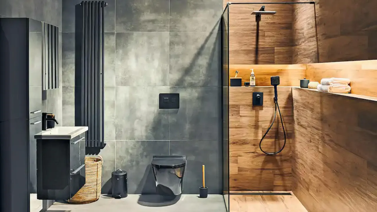 Zdjęcie Jak zrobić nowoczesną łazienkę w pokoju - praktyczny poradnik budowlany