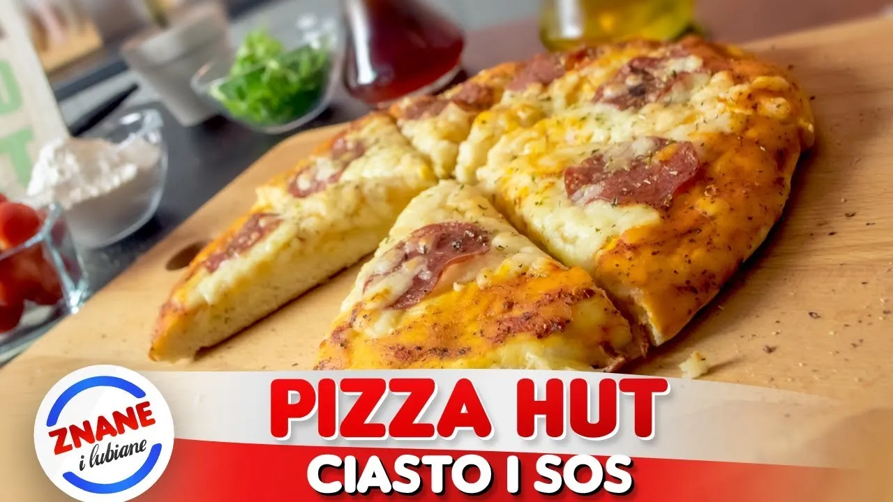Zdjęcie Przepis na pizzę jak z Pizza Hut - idealne ciasto i dodatki, które pokochasz