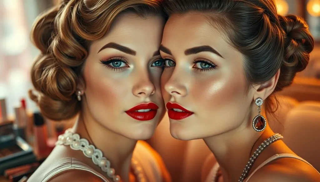 Zdjęcie Der zeitlose Charme von 50er Jahre Make-up: Tipps und Looks für dich