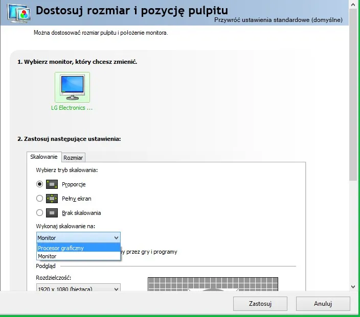 Zdjęcie Wykonaj skalowanie na procesor graficzny czy monitor – co wybrać?