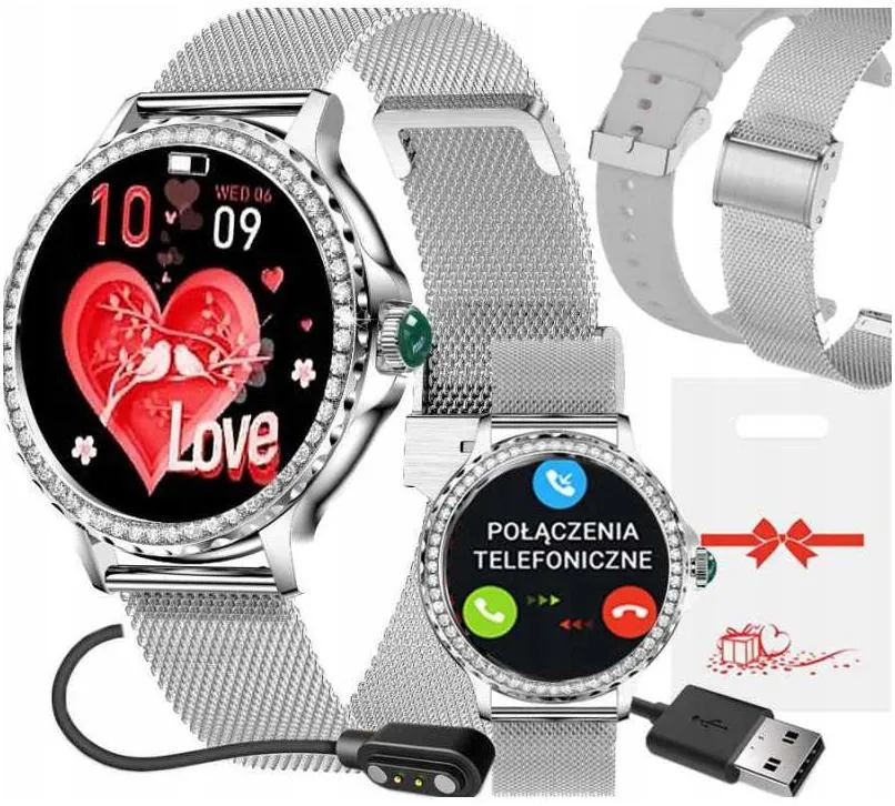 Zdjęcie Stylowe zegarki damskie smartwatch na AliExpress - funkcje i ceny