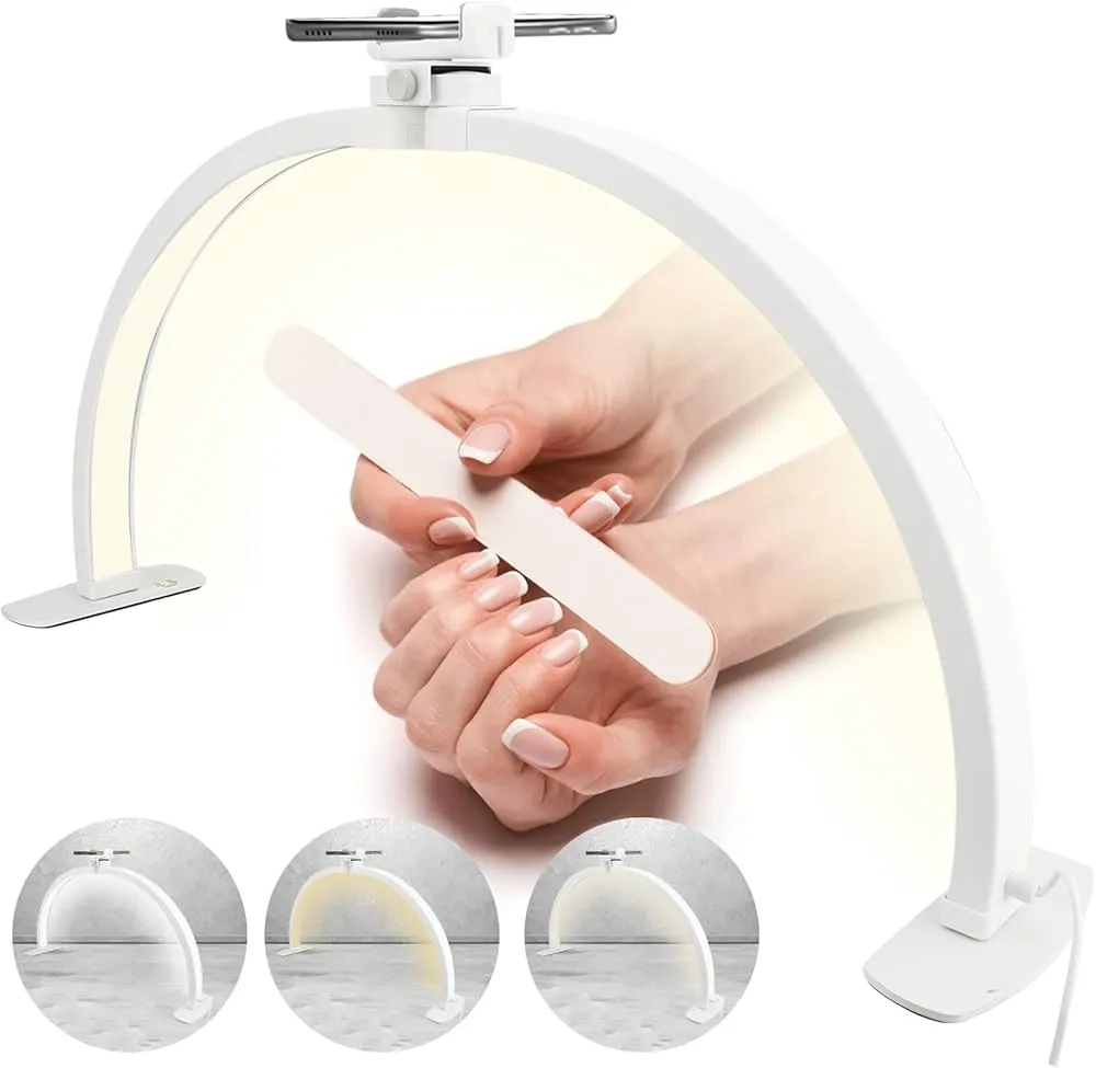 Zdjęcie Die beste halbmond lampe für kosmetik: Funktionen und Kaufempfehlungen