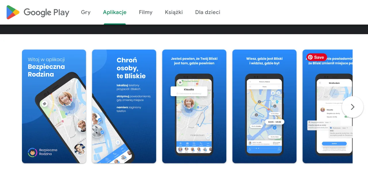 Rodzic z dzieckiem i smartfonem