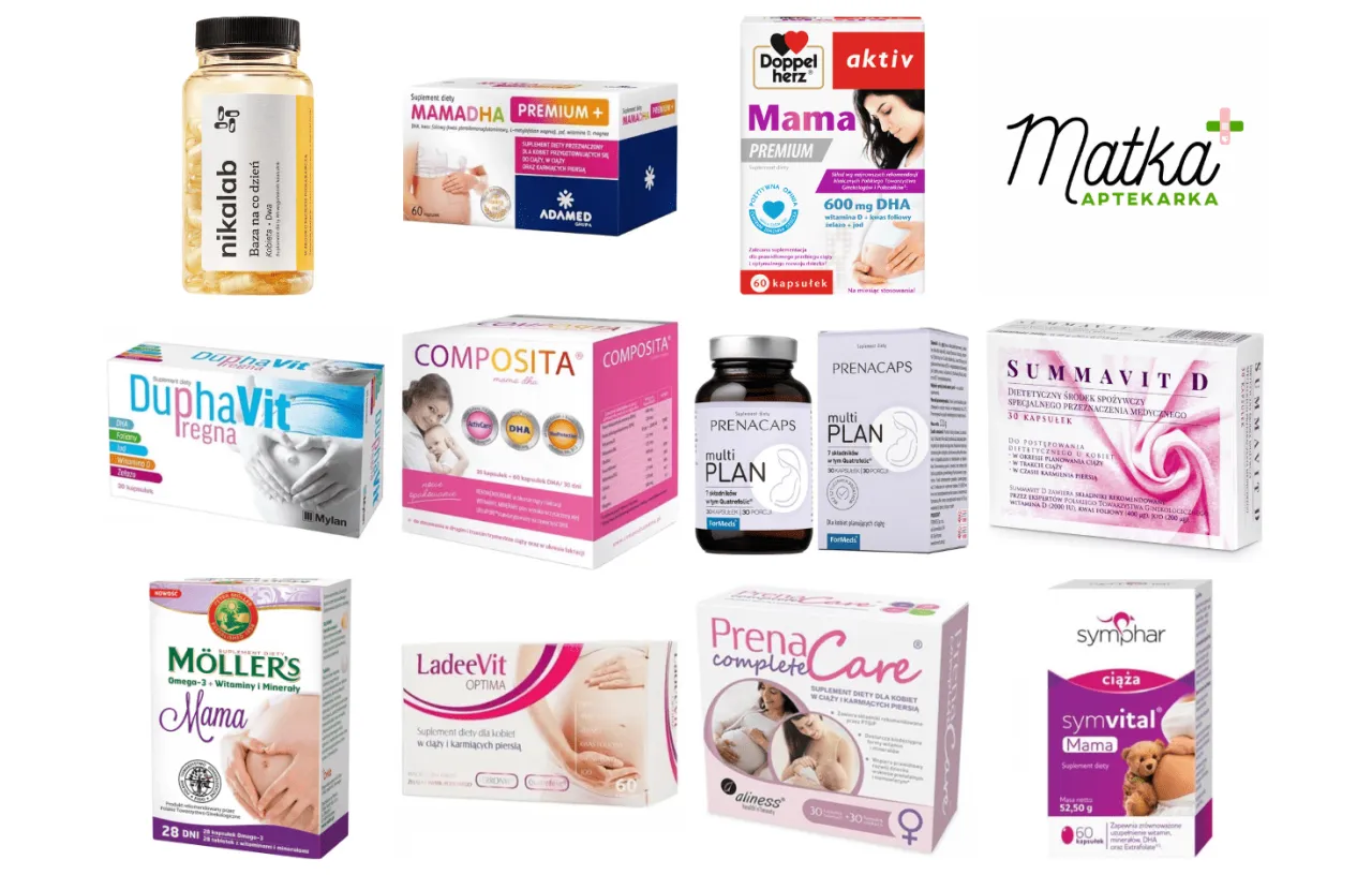 Suplementy dla matki karmiącej piersią