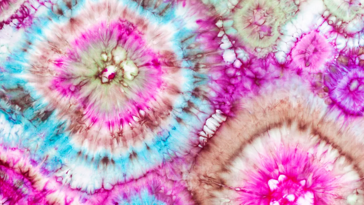 Batik Spirale Technik Schritt f&uuml;r Schritt