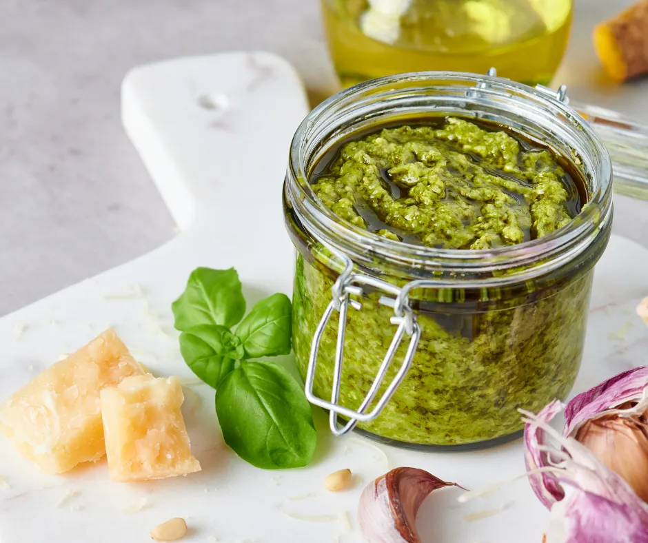 składniki na pesto genovese