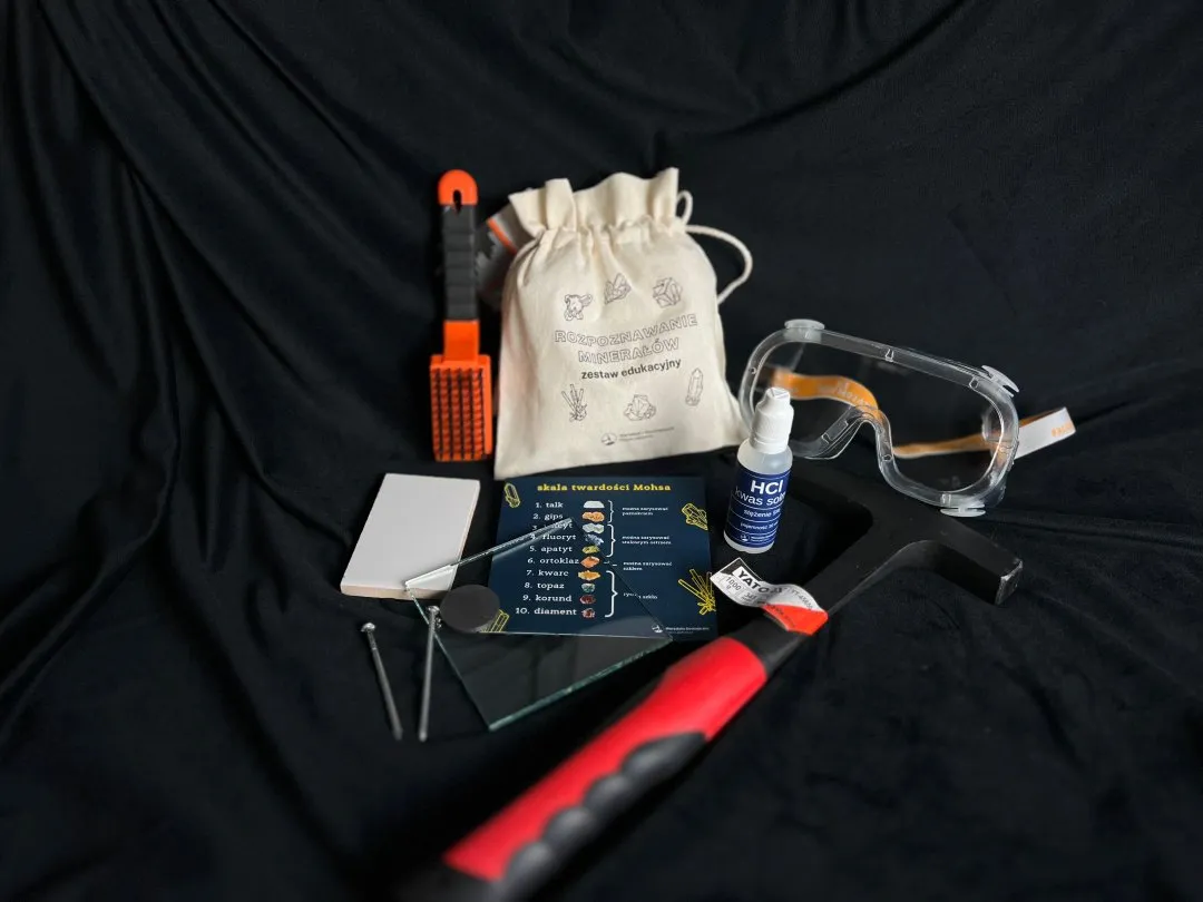 Sprzęt do poszukiwania minerał&oacute;w dla początkujących