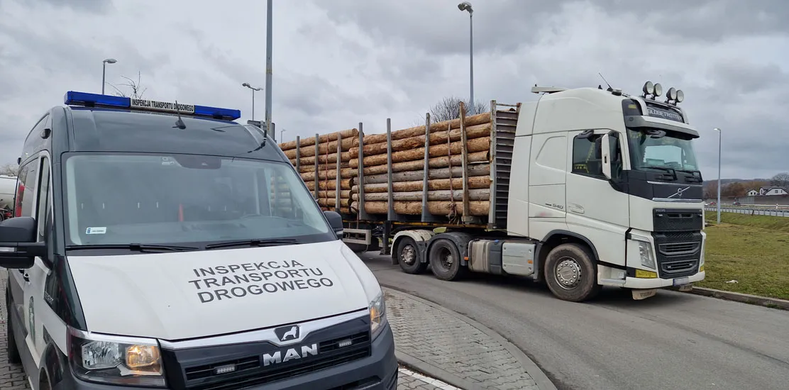 Ważenie ciężar&oacute;wki przez ITD