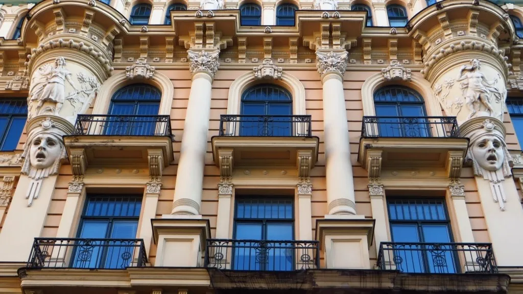 Ryga secesja architektura ulica Alberta