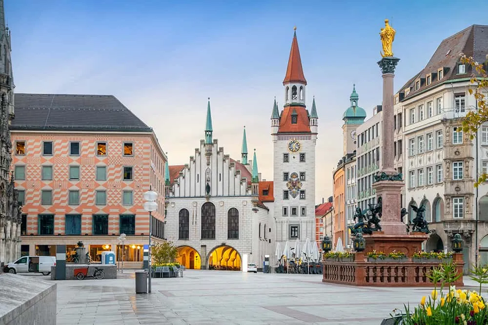 Monachium plan zwiedzania weekend