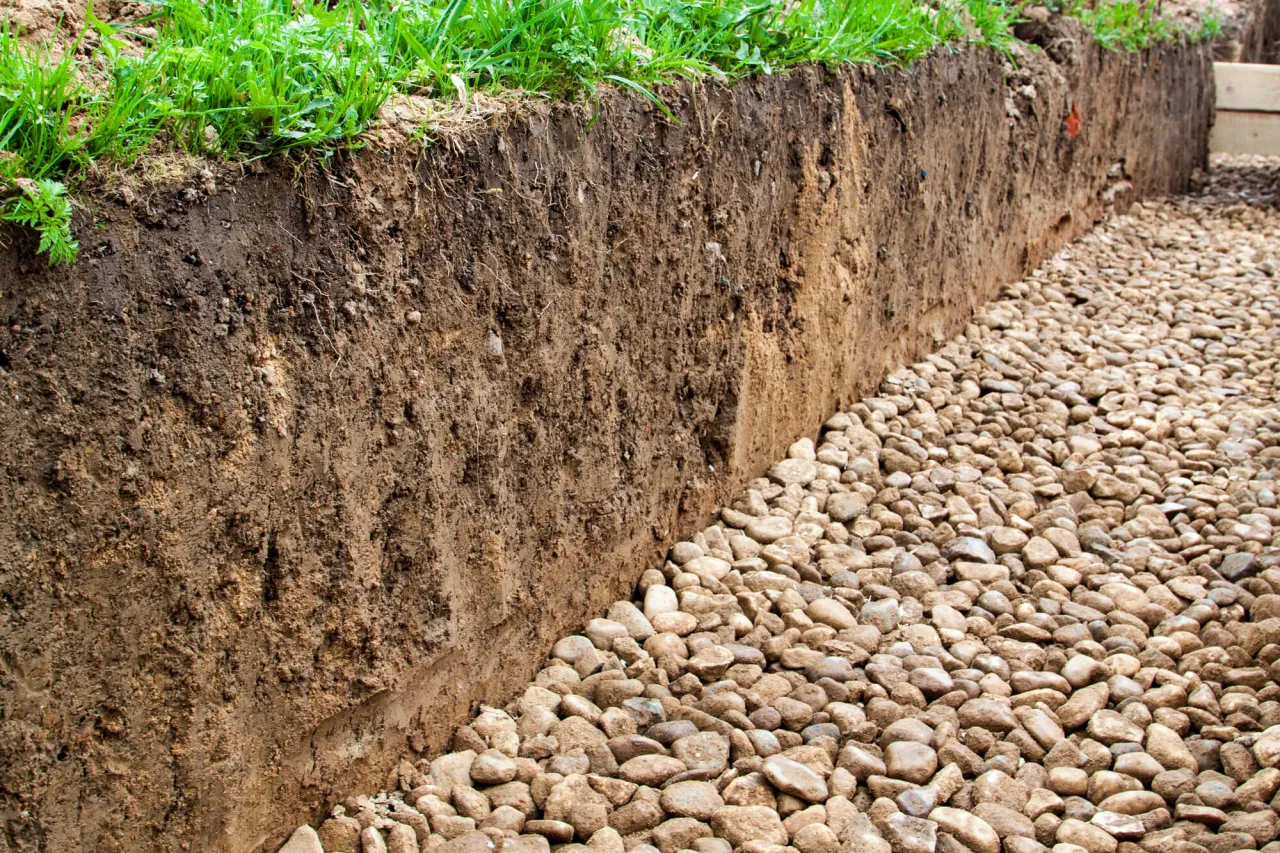 Mapa stref przemarzania gruntu w Polsce