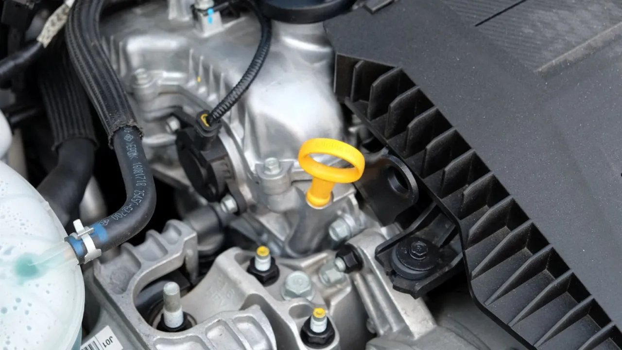 Komora silnika bagnet oleju lokalizacja