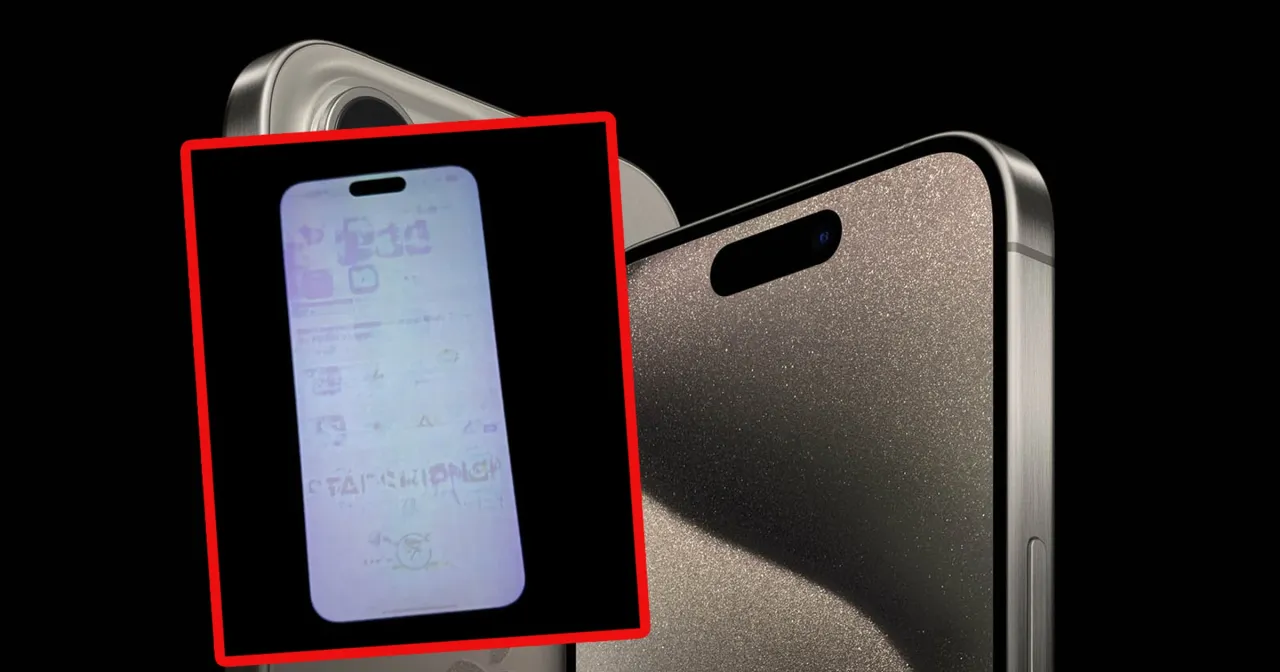 wypalenie ekranu oled iphone