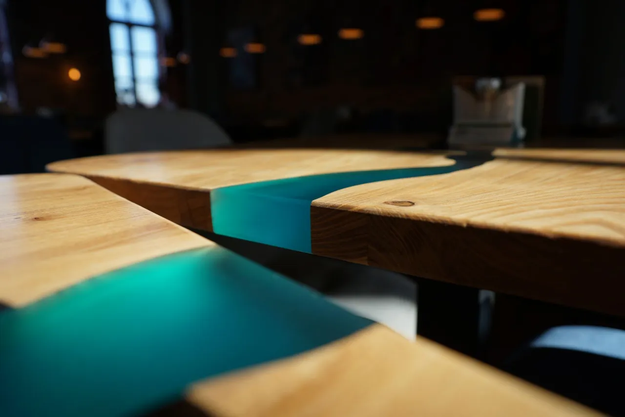 Narzędzia do budowy stołu drewnianego