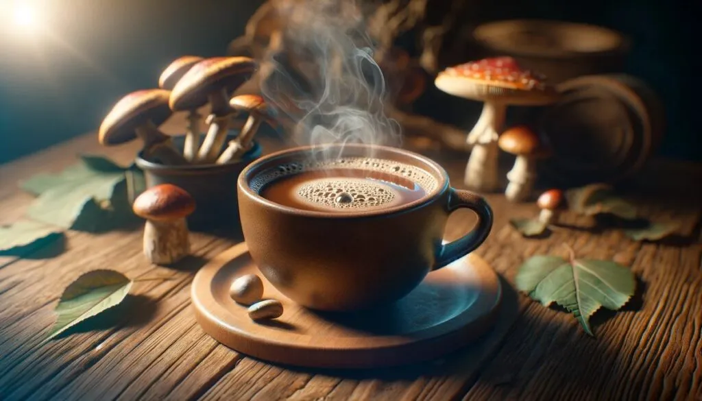 przygotowanie herbaty z grzybów psylocybinowych