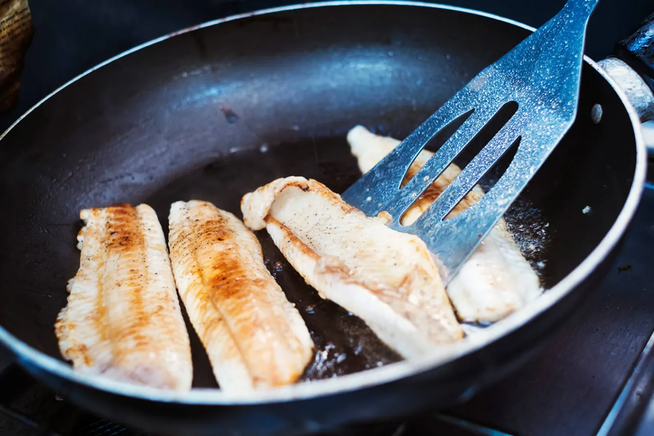 różne filety rybne: dorsz, mintaj, miruna, morszczuk