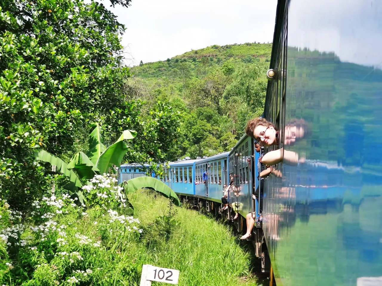 Plantacje herbaty Sri Lanka pociąg