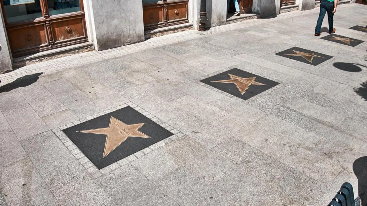 Ulica Piotrkowska Łódź Aleja Gwiazd