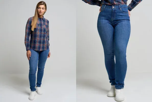 wyszczuplające kolory i wzory ubrań