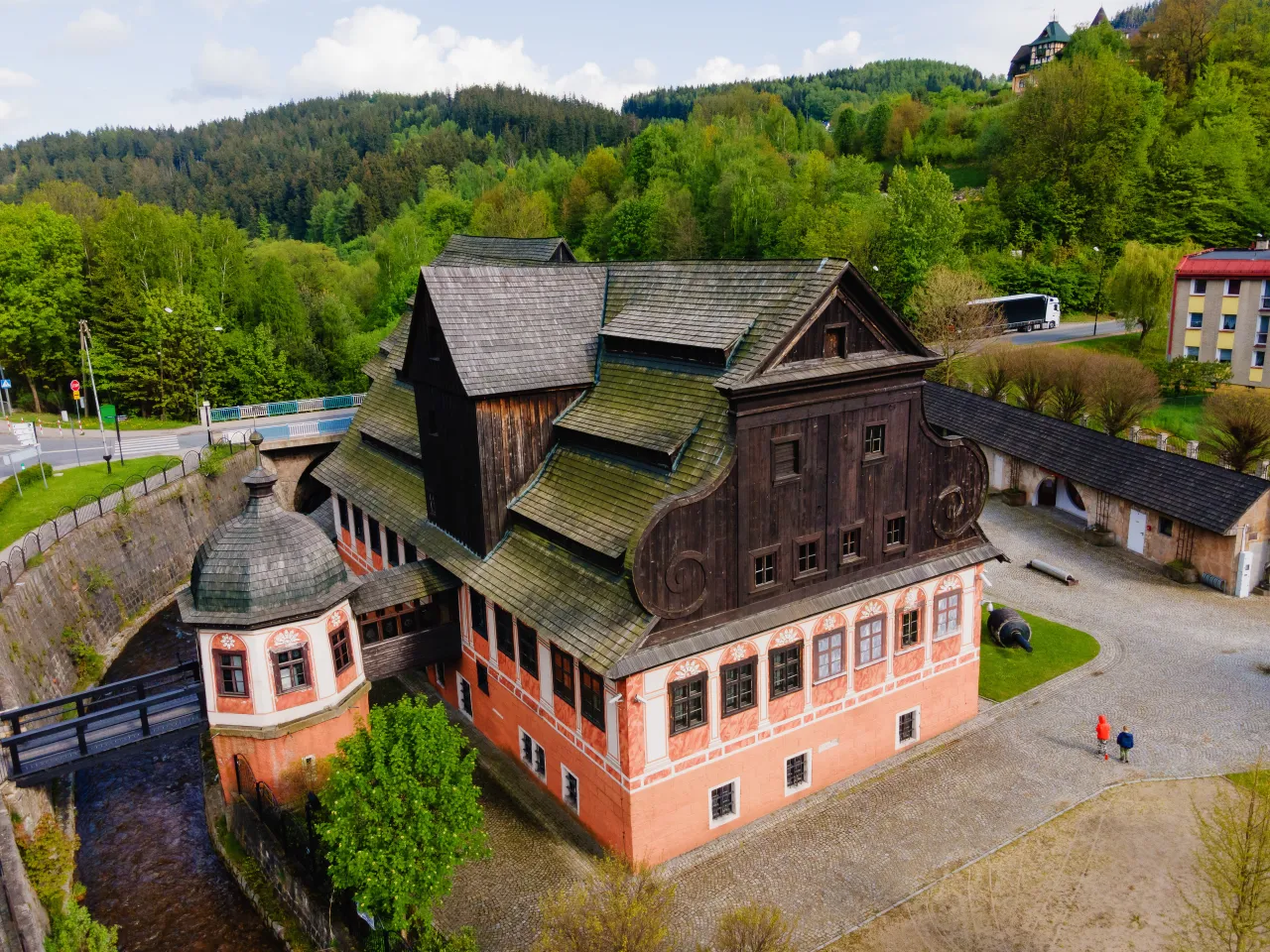 Duszniki-Zdr&oacute;j panorama uzdrowisko