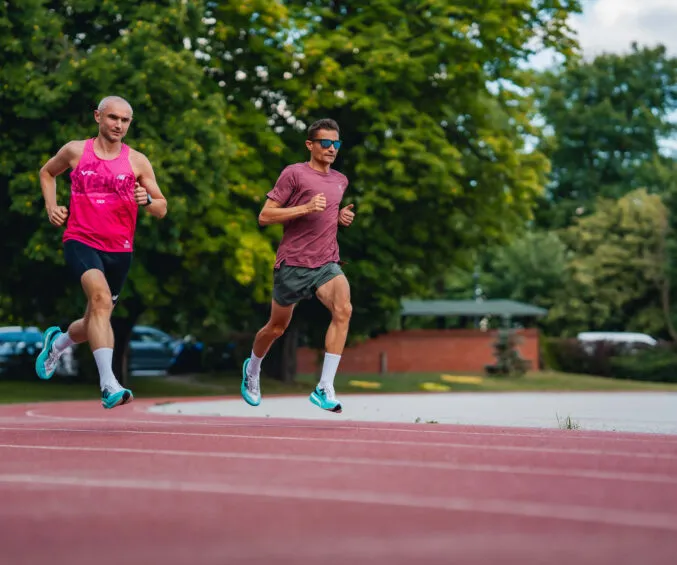 biegacz sprint interwały