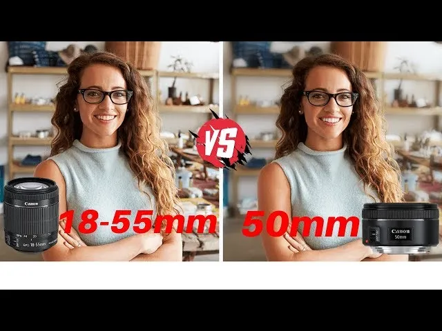 Obiektyw kitowy 18-55mm vs obiektyw stałoogniskowy 50mm f1.8