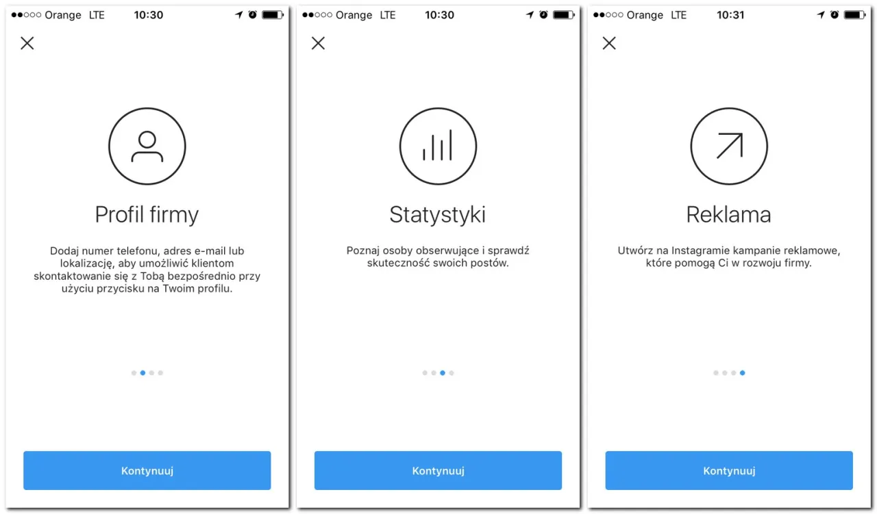 instagram konto osobiste firmowe tw&oacute;rcy por&oacute;wnanie