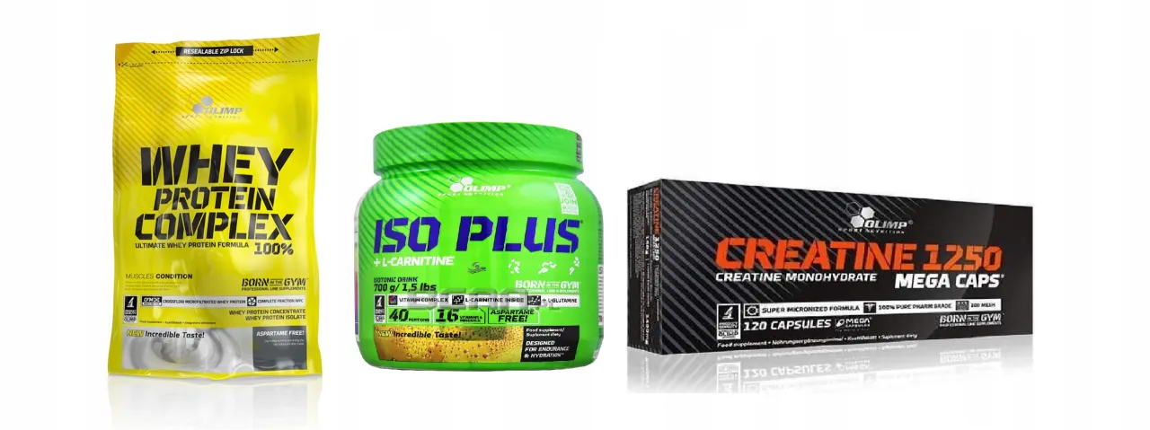 Zestaw suplement&oacute;w dla początkującego crossfitowca