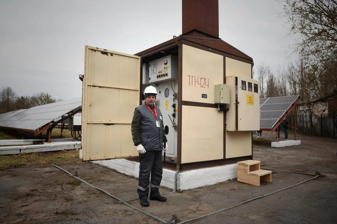 elektrownia słoneczna Czarnobyl, farma fotowoltaiczna strefa wykluczenia