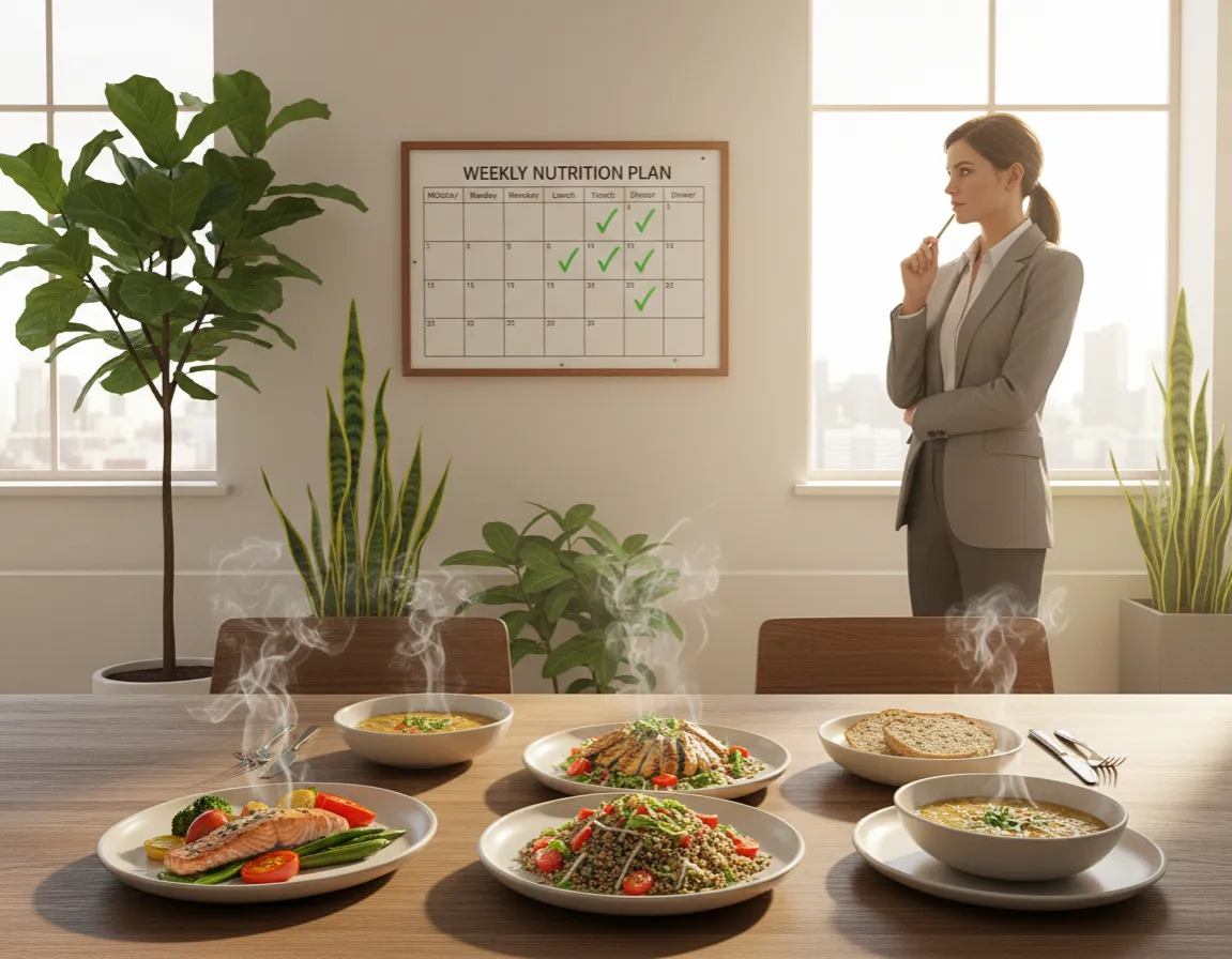 osoba jedząca powoli i spokojnie, zdrowe nawyki żywieniowe