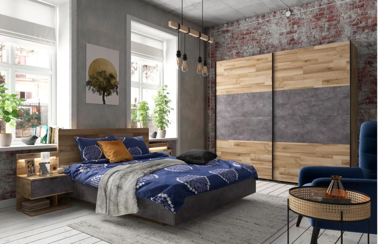 łóżko pod oknem feng shui