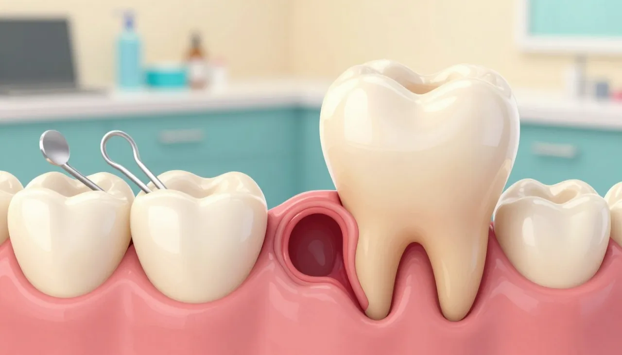 etapy rozwoju ropnia zęba schemat