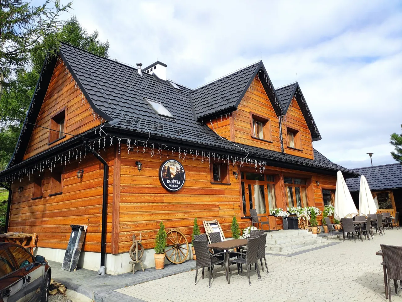 Bac&oacute;wka na Zadzielu mapa dojazdu Beskid Wyspowy