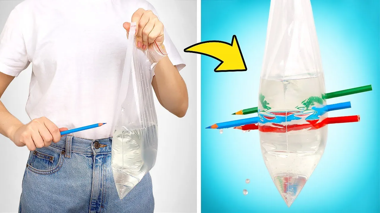 prosty eksperyment włoskowatość