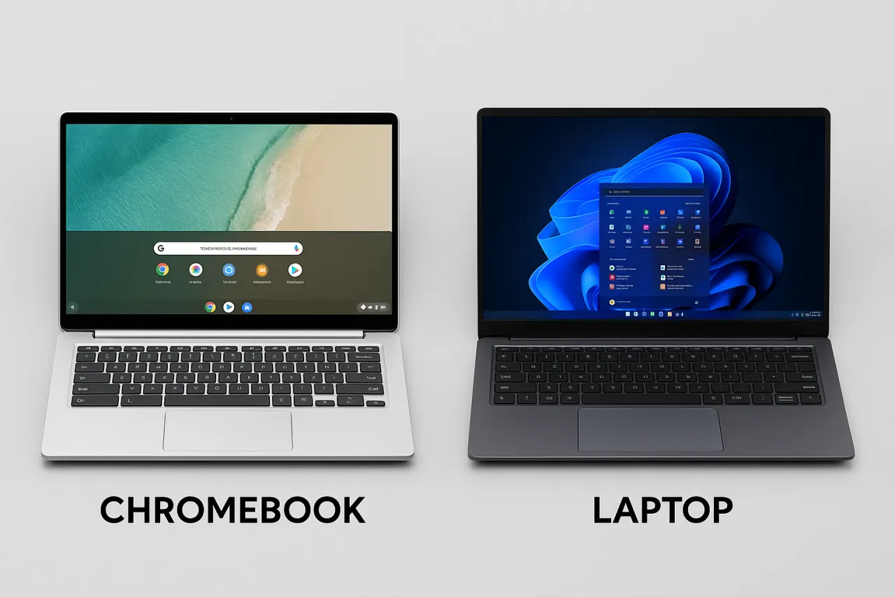 Vergleich Windows Laptop vs Chromebook