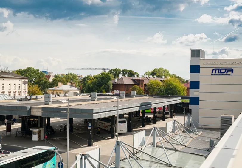 Dworzec Autobusowy MDA Krak&oacute;w zdjęcia