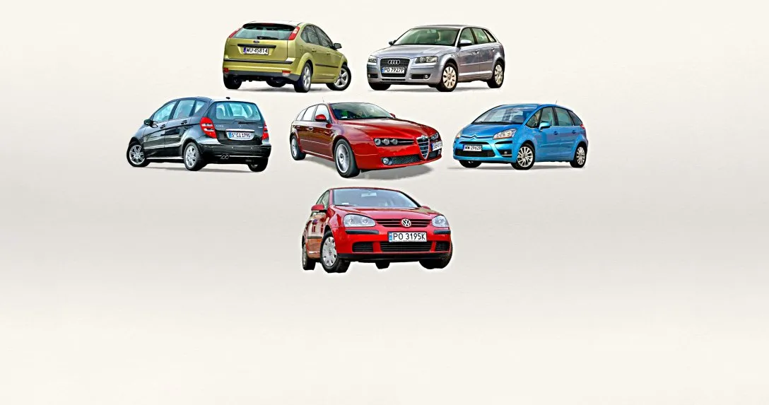 różne wersje tego samego modelu samochodu