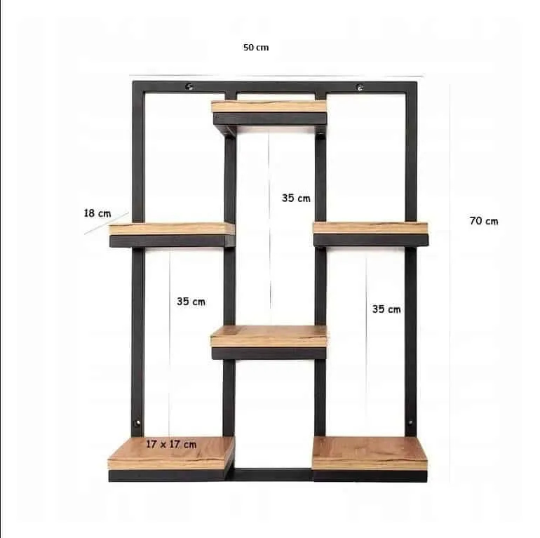Kwietnik kaskadowy z drewna instrukcja montażu