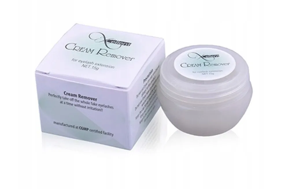Profesjonalny remover do rzęs w kremie do użytku domowego