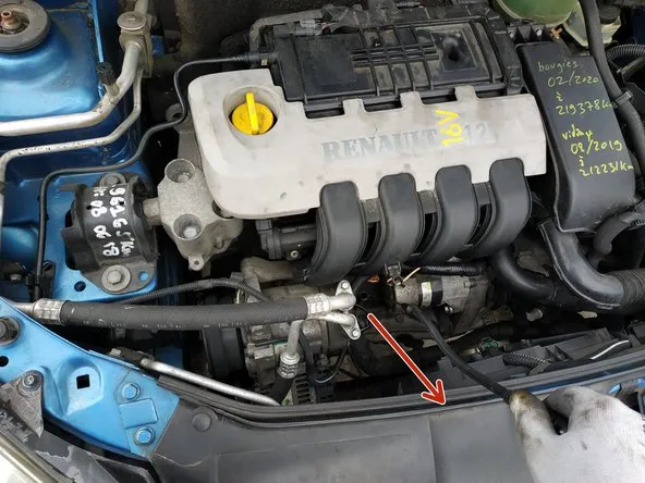 vidange huile moteur Clio 2 jauge huile